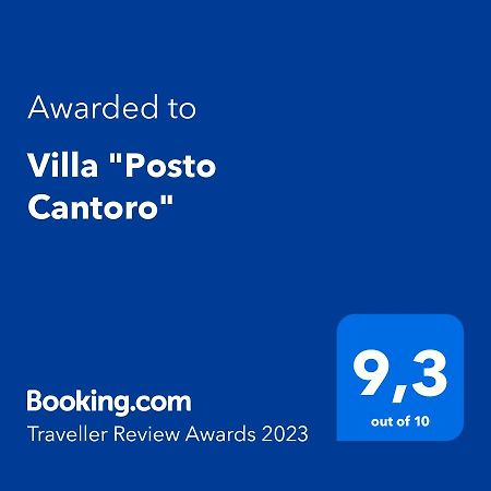 Villa "Posto Cantoro" 佩斯科勒海滨 外观 照片
